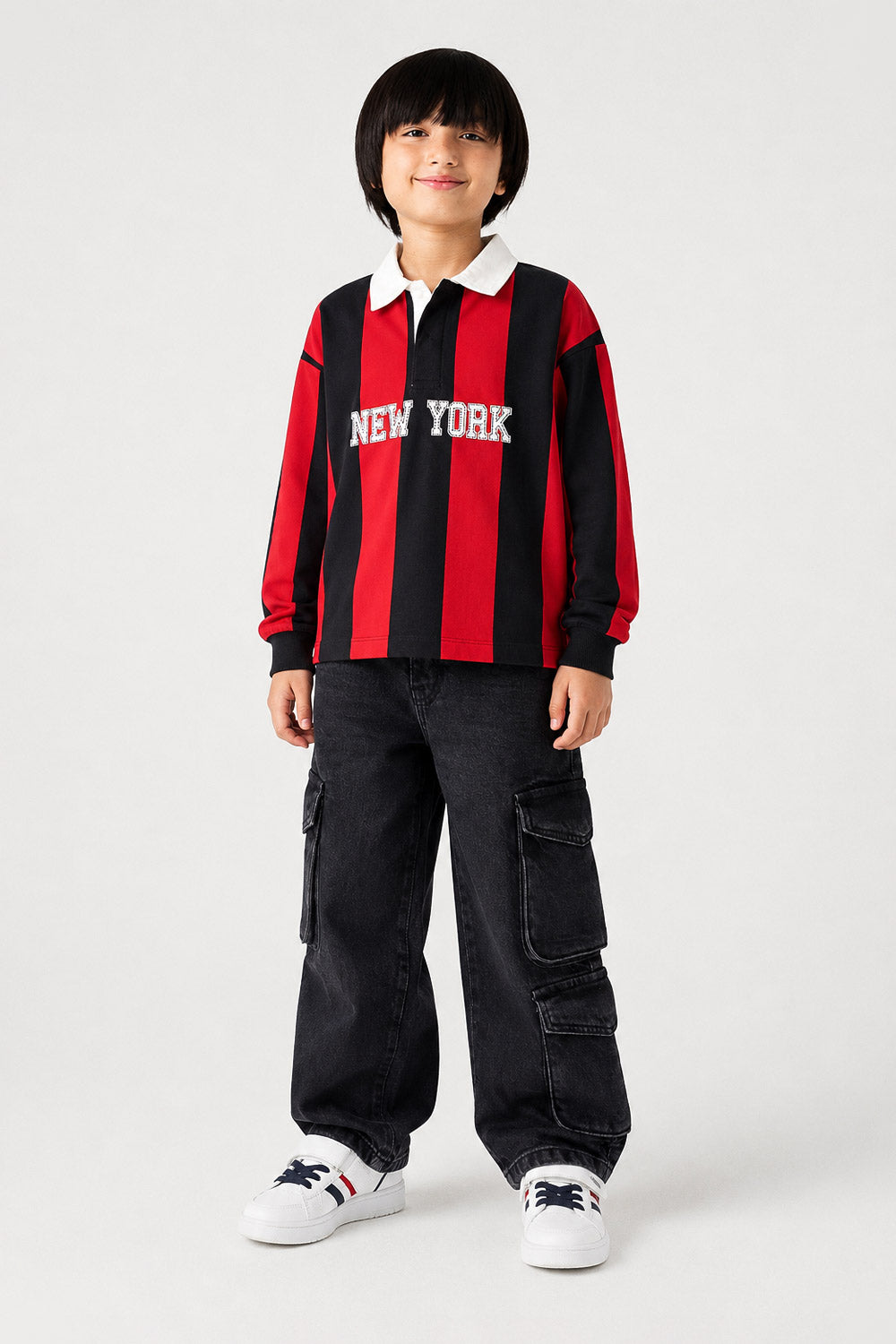 YARN DYED POLO SHIRT