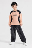 TEXTURED T-SHIRT