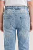 GIRLS DENIM JOGGER