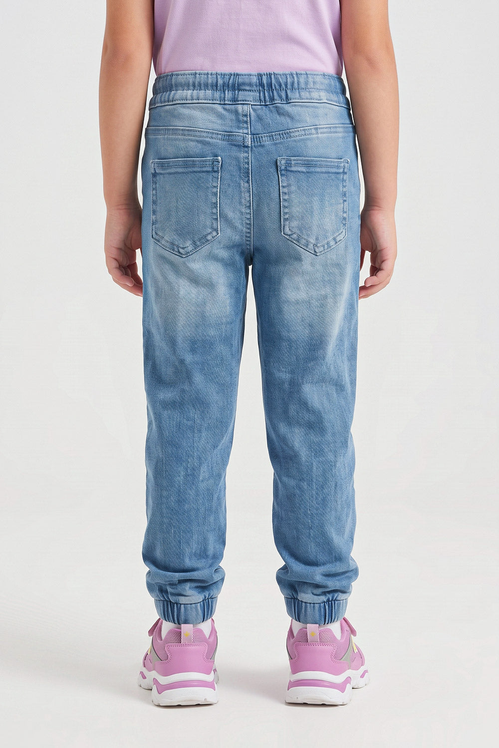 GIRLS DENIM JOGGER