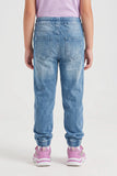 GIRLS DENIM JOGGER