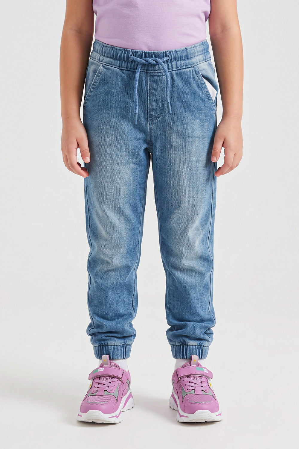 GIRLS DENIM JOGGER