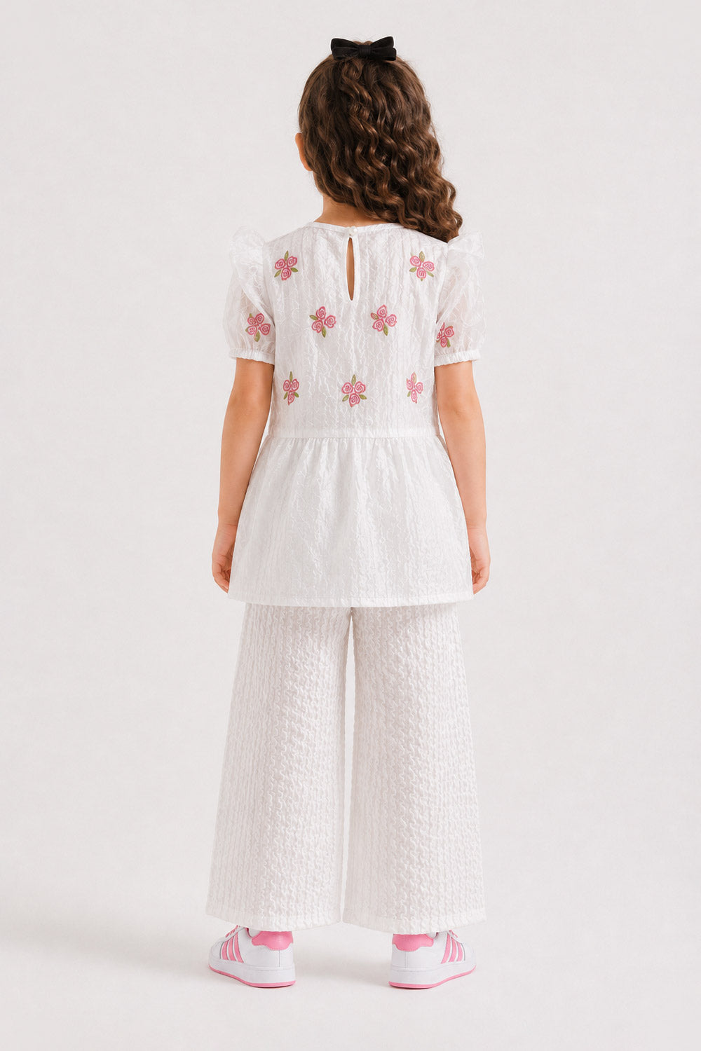 GIRLS EMBROIDERED CO-ORD SET