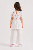 GIRLS EMBROIDERED CO-ORD SET