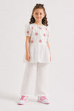 GIRLS EMBROIDERED CO-ORD SET