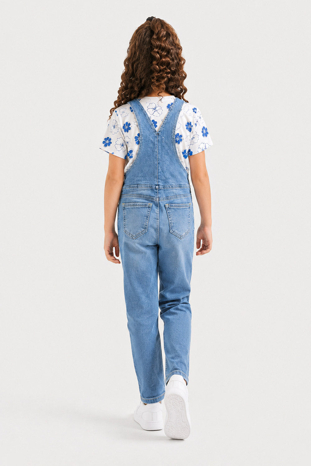 Denim Dungaree Jumpsuit