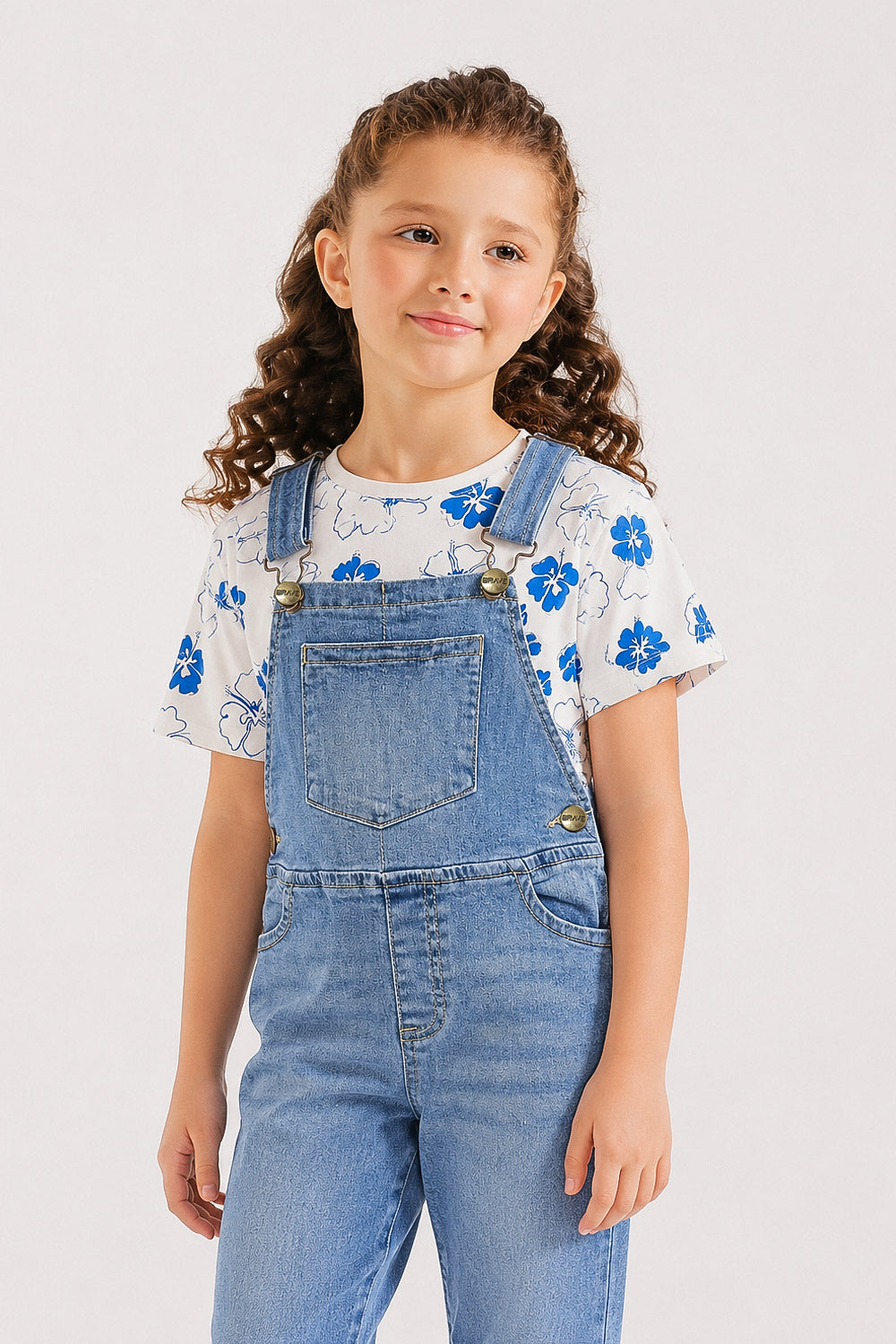 Denim Dungaree Jumpsuit