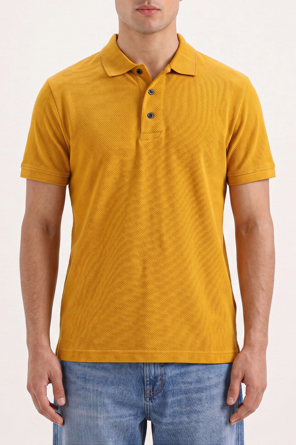 TEXTURED POLO