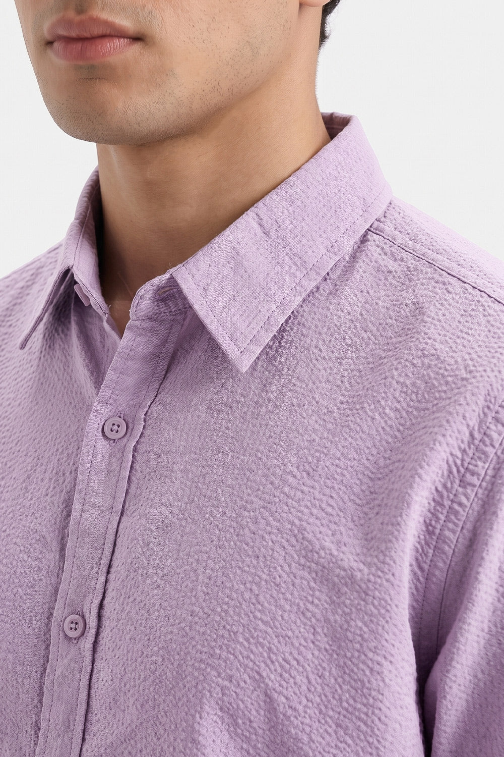 TEXTURED SHIRT