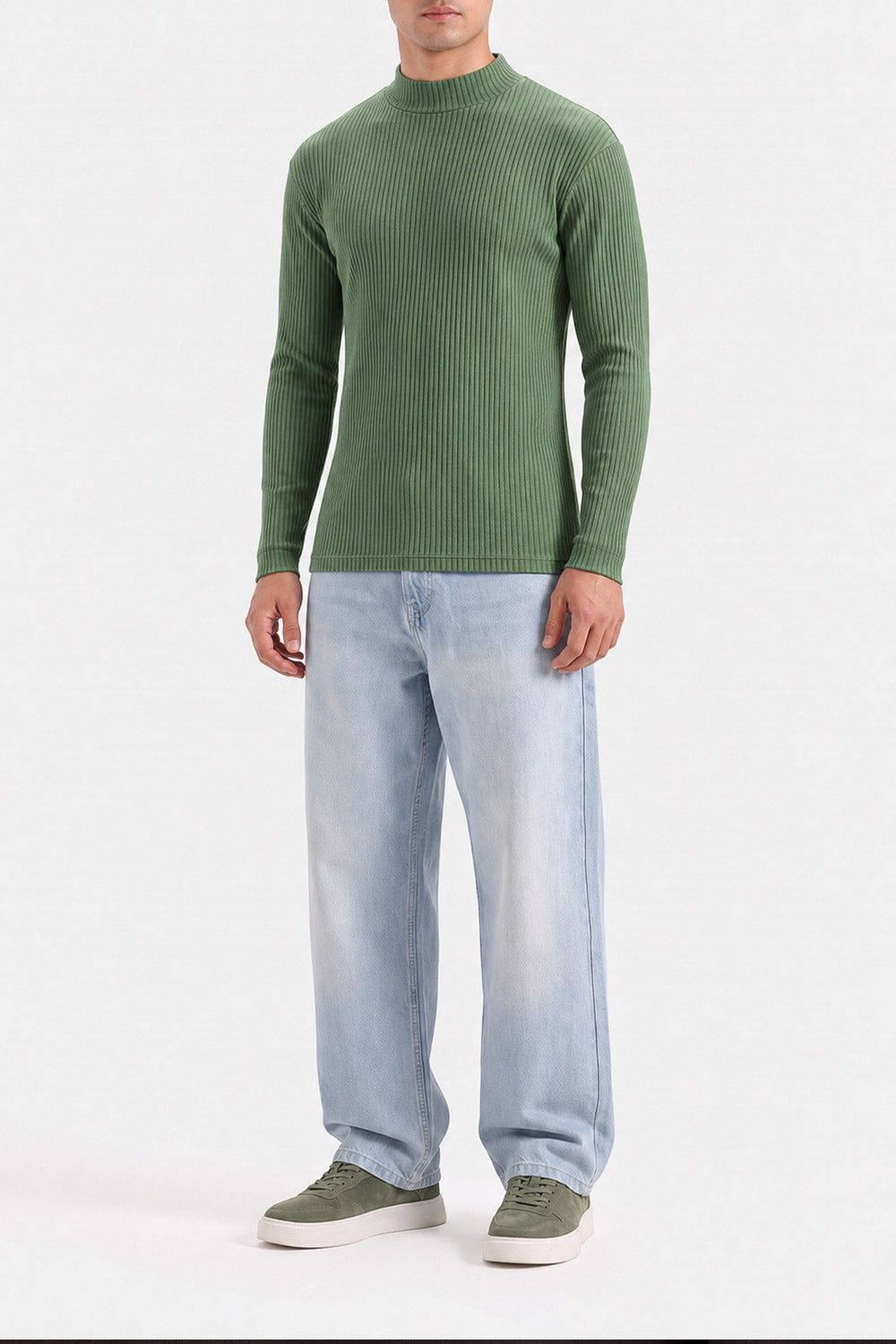 MOCK NECK TOP
