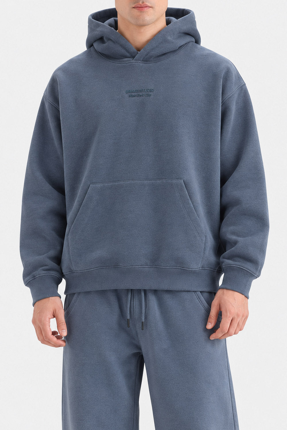 SLOGAN PRINT HOODIE