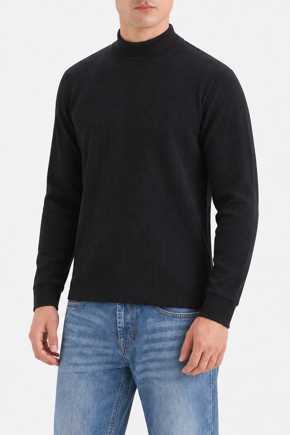 MOCK NECK TOP