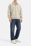 BASIC POLO SWEARTSHIRT