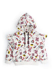 Disney Minnie Mouse Ruffle Sleeve Hoodie