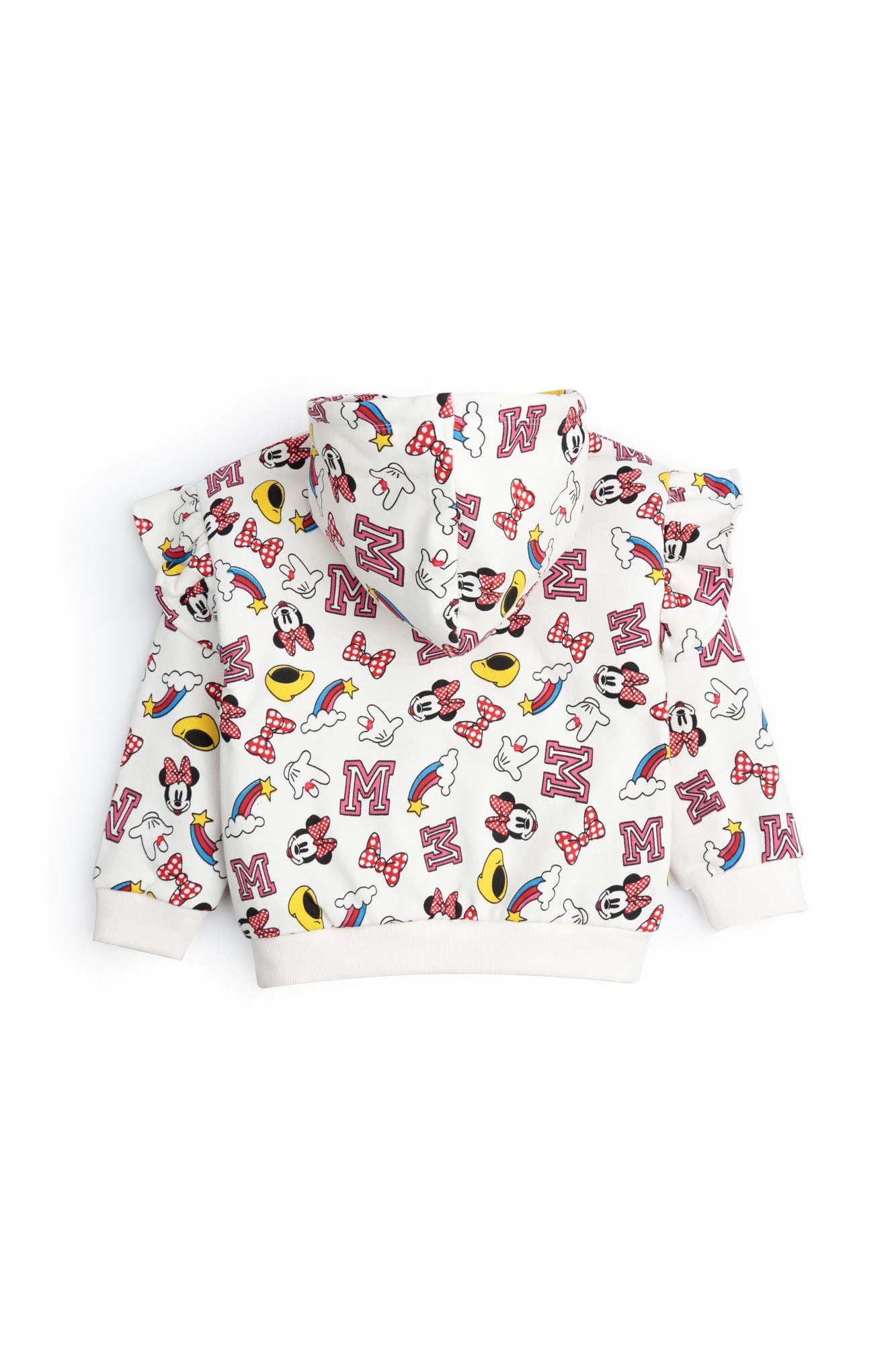 Disney Minnie Mouse Ruffle Sleeve Hoodie