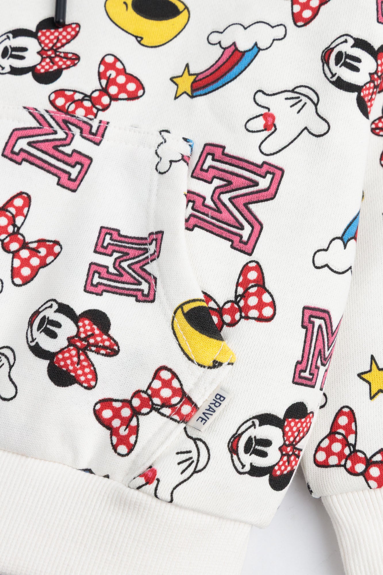 Disney Minnie Mouse Ruffle Sleeve Hoodie