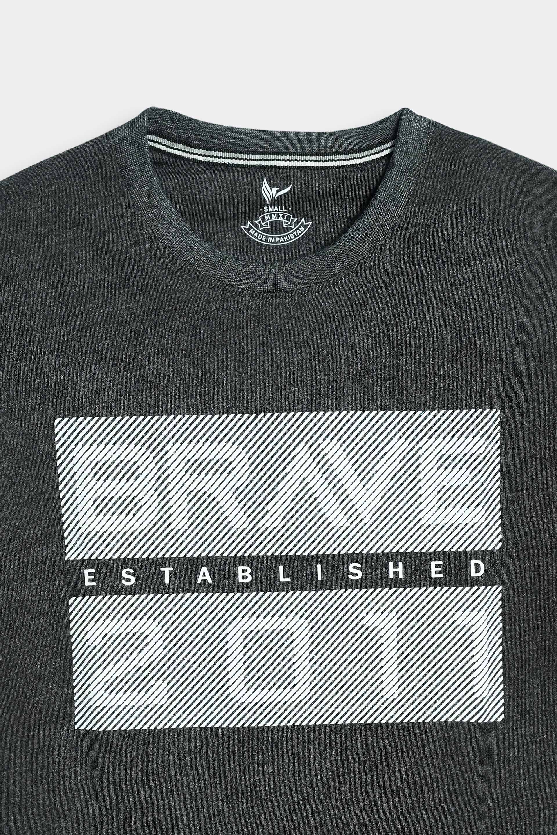 MENS HD PRINTED CREW NECK