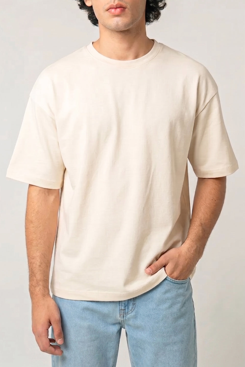 Men's Basic Oversized Tee