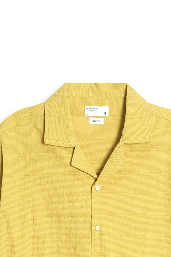 MEN CROPPED FIT SHIRT