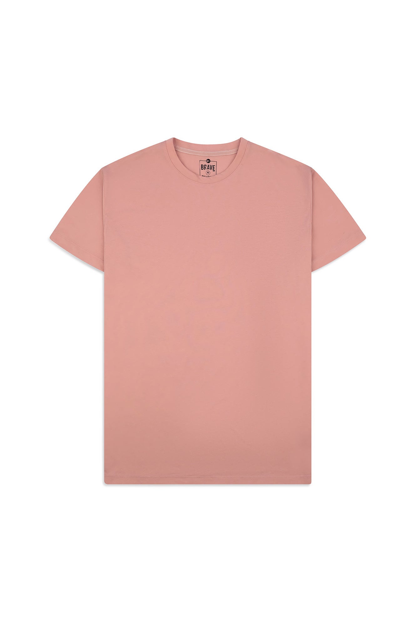 Men's Peach Basic Crew