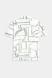 Men’s Digital Print Casual Shirt