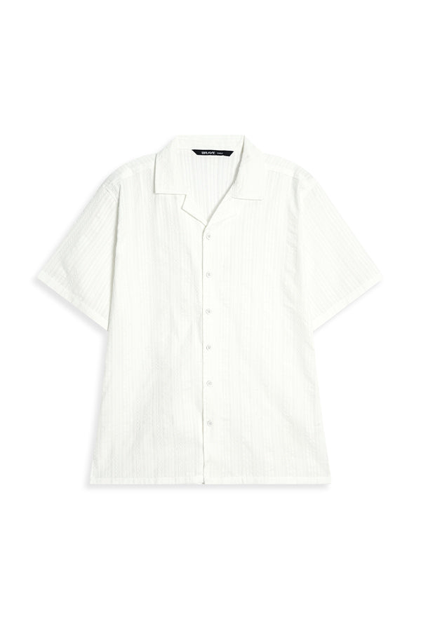 MENS CUBAN COLLAR SHIRT
