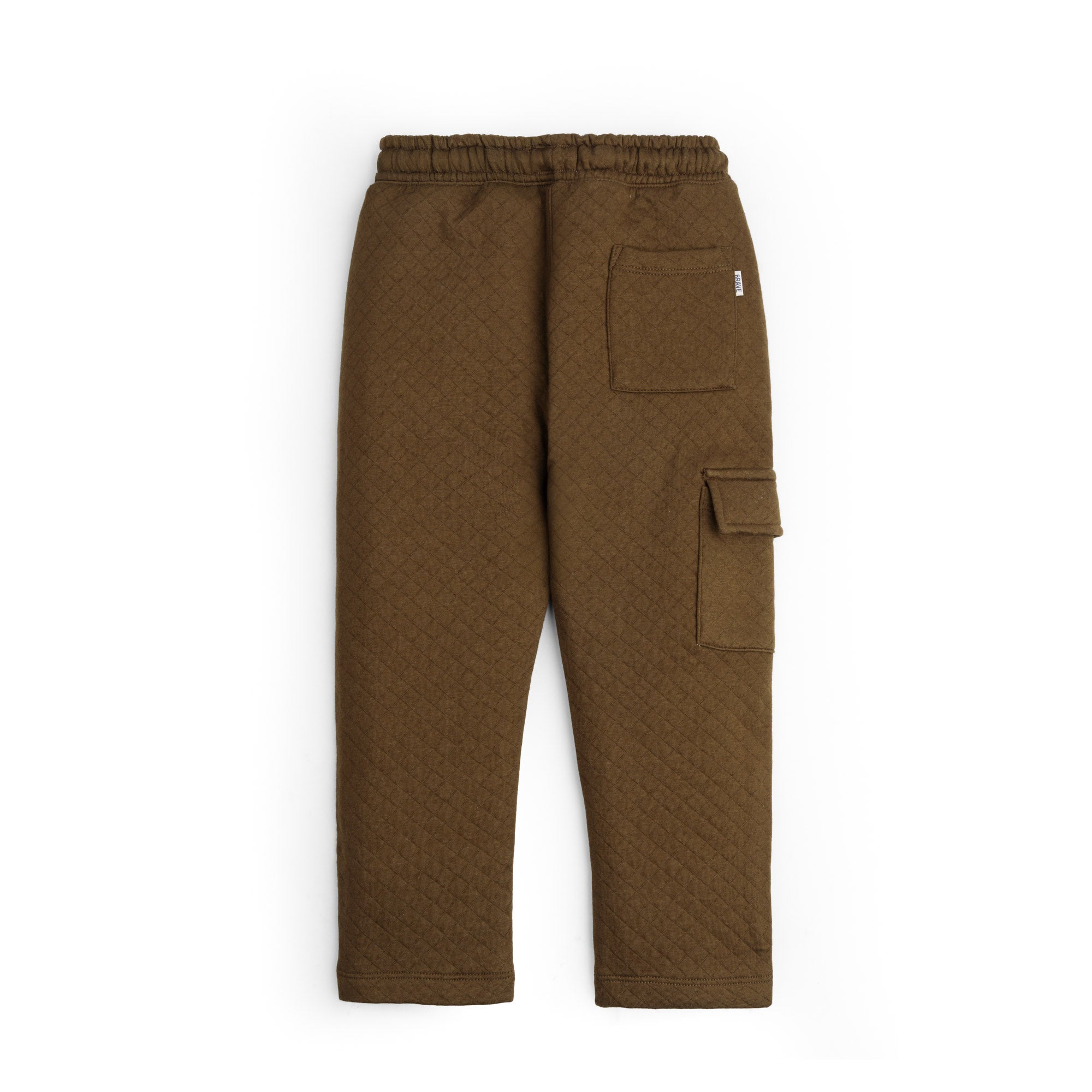 Quilted Fleece Cargo Jogger
