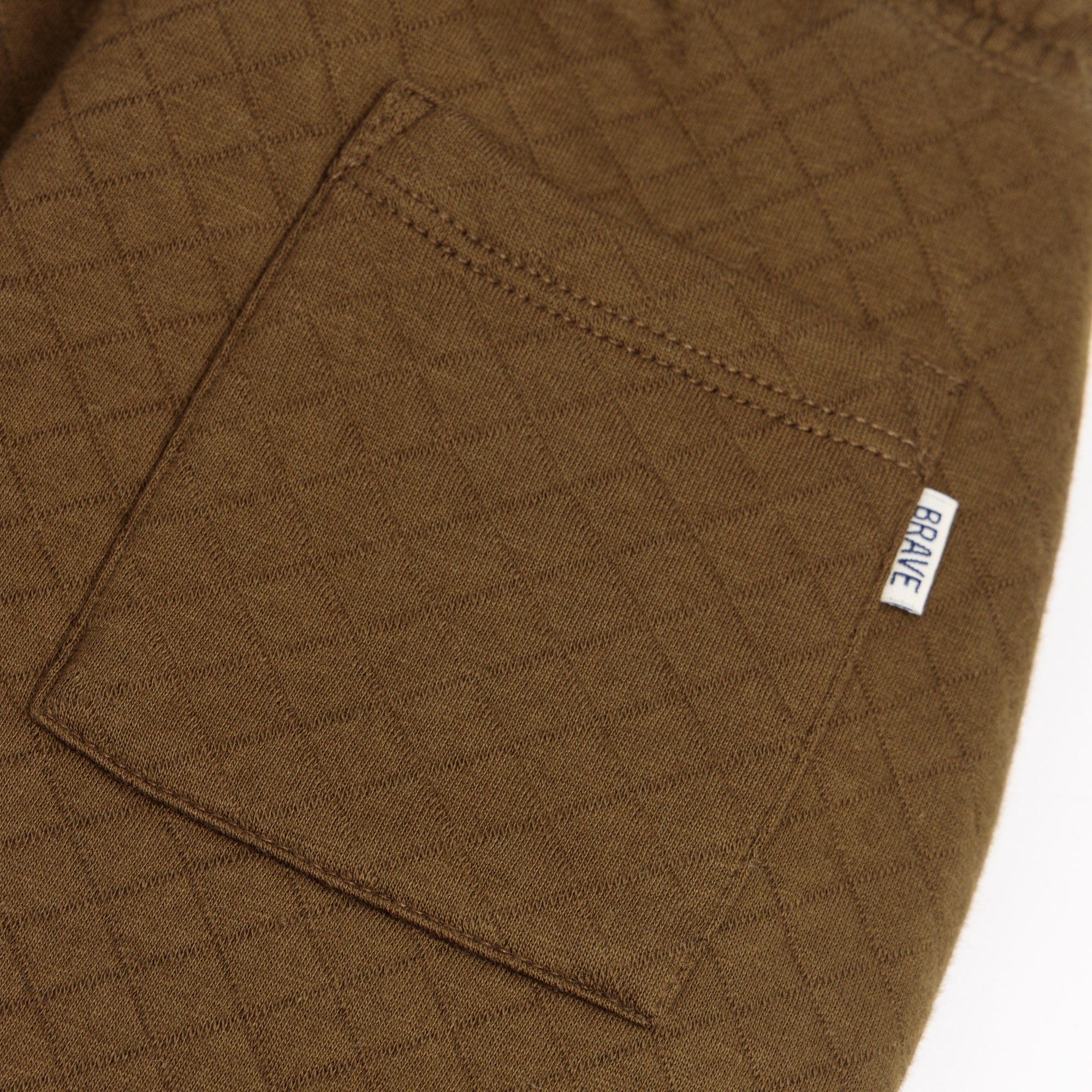 Quilted Fleece Cargo Jogger