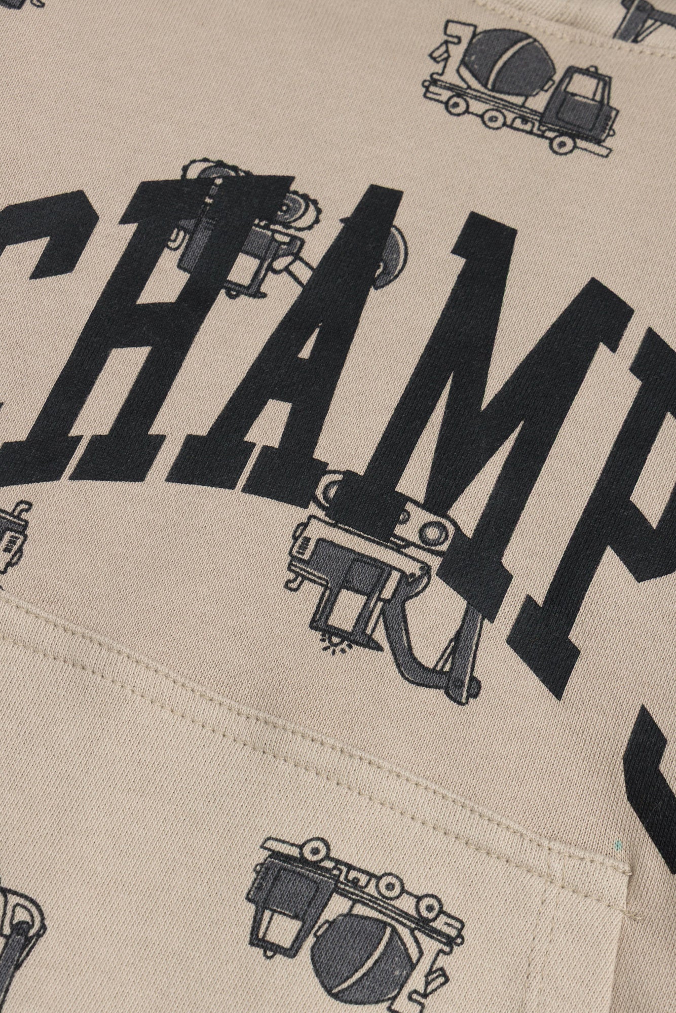 Construction Print Hoodie