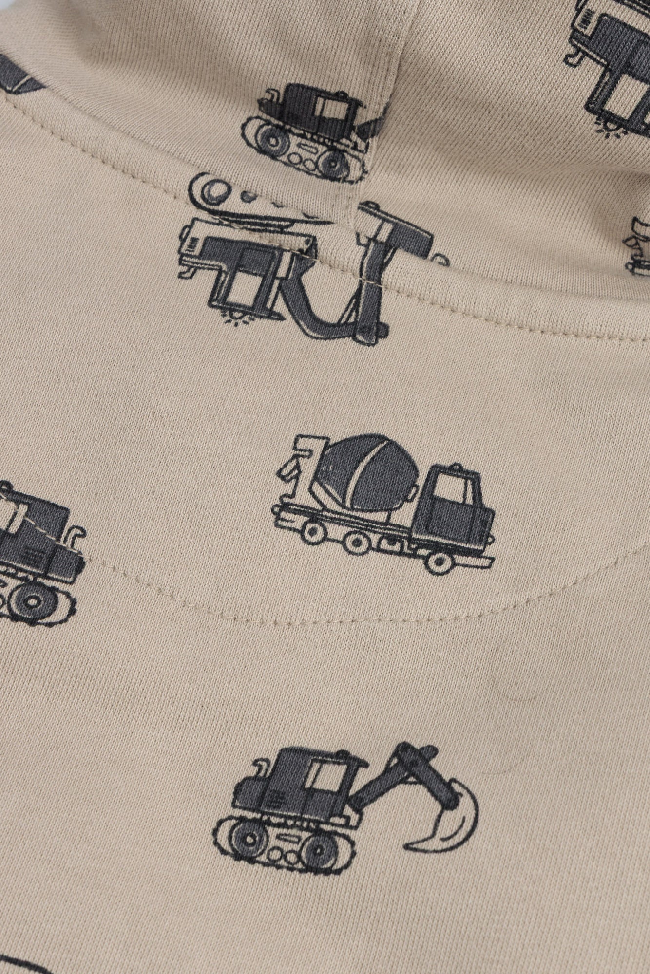 Construction Print Hoodie