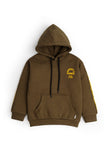 Quilted Graphic Hoodie