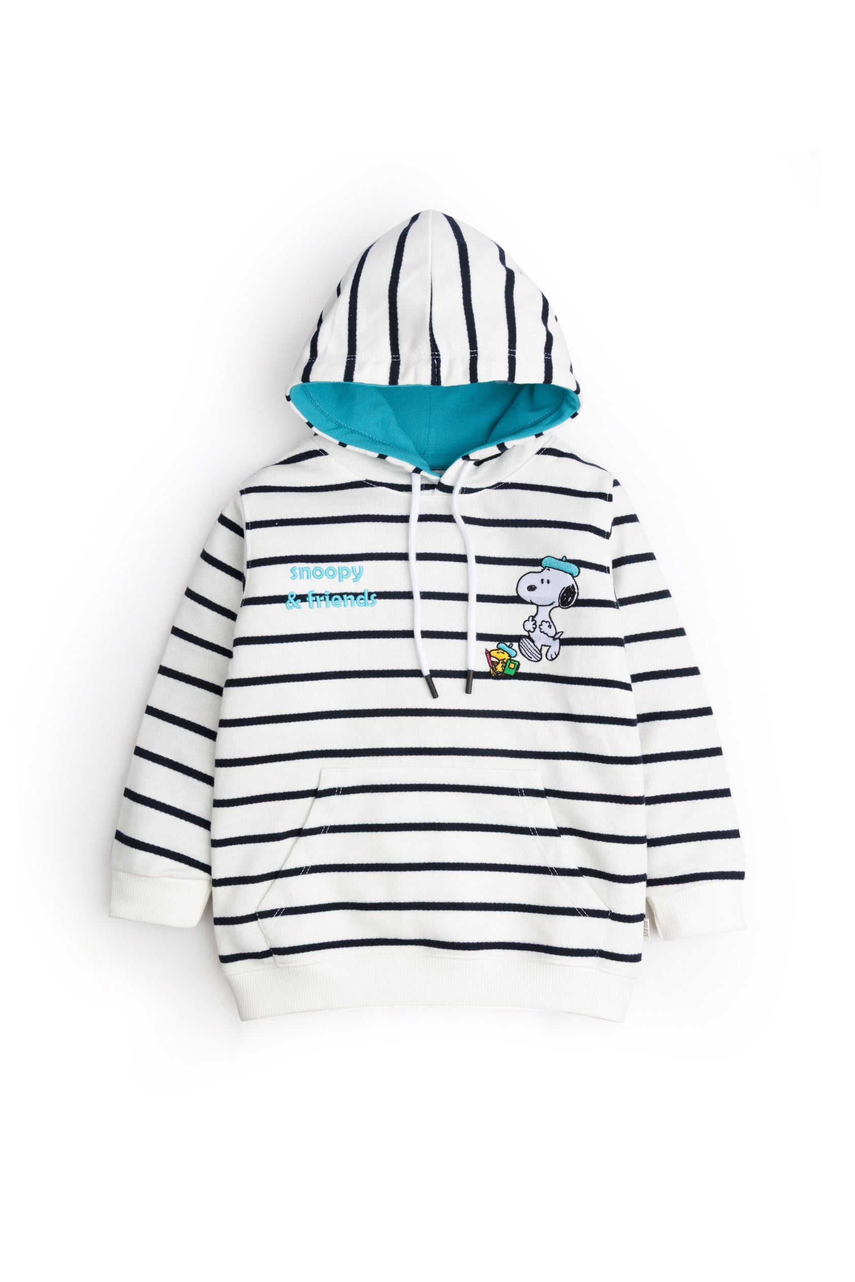 Snoopy & Friends Striped Hoodie