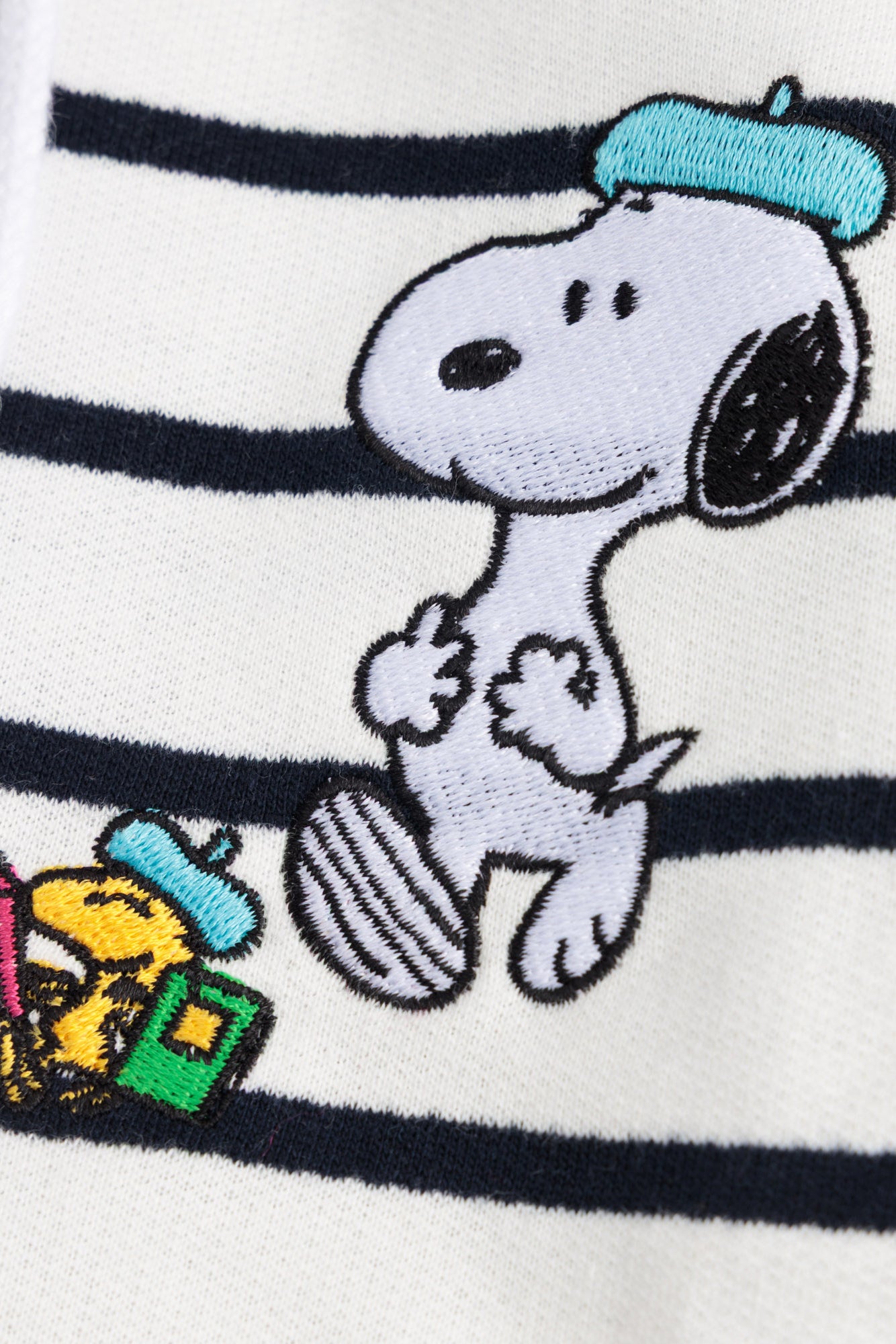 Snoopy & Friends Striped Hoodie