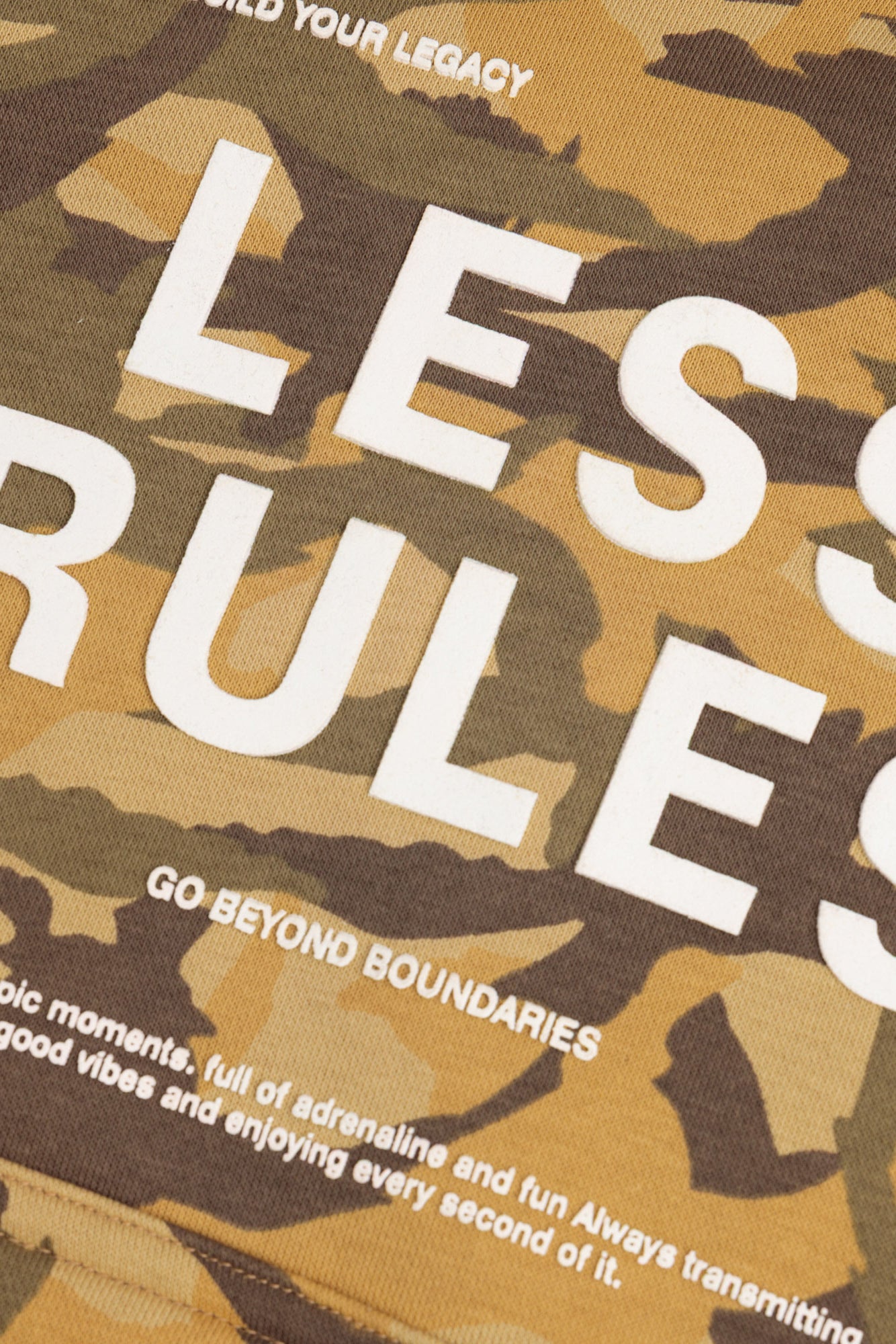 LESS RULES Graphic Hoodie