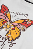 Butterfly Graphic Sweatshirt