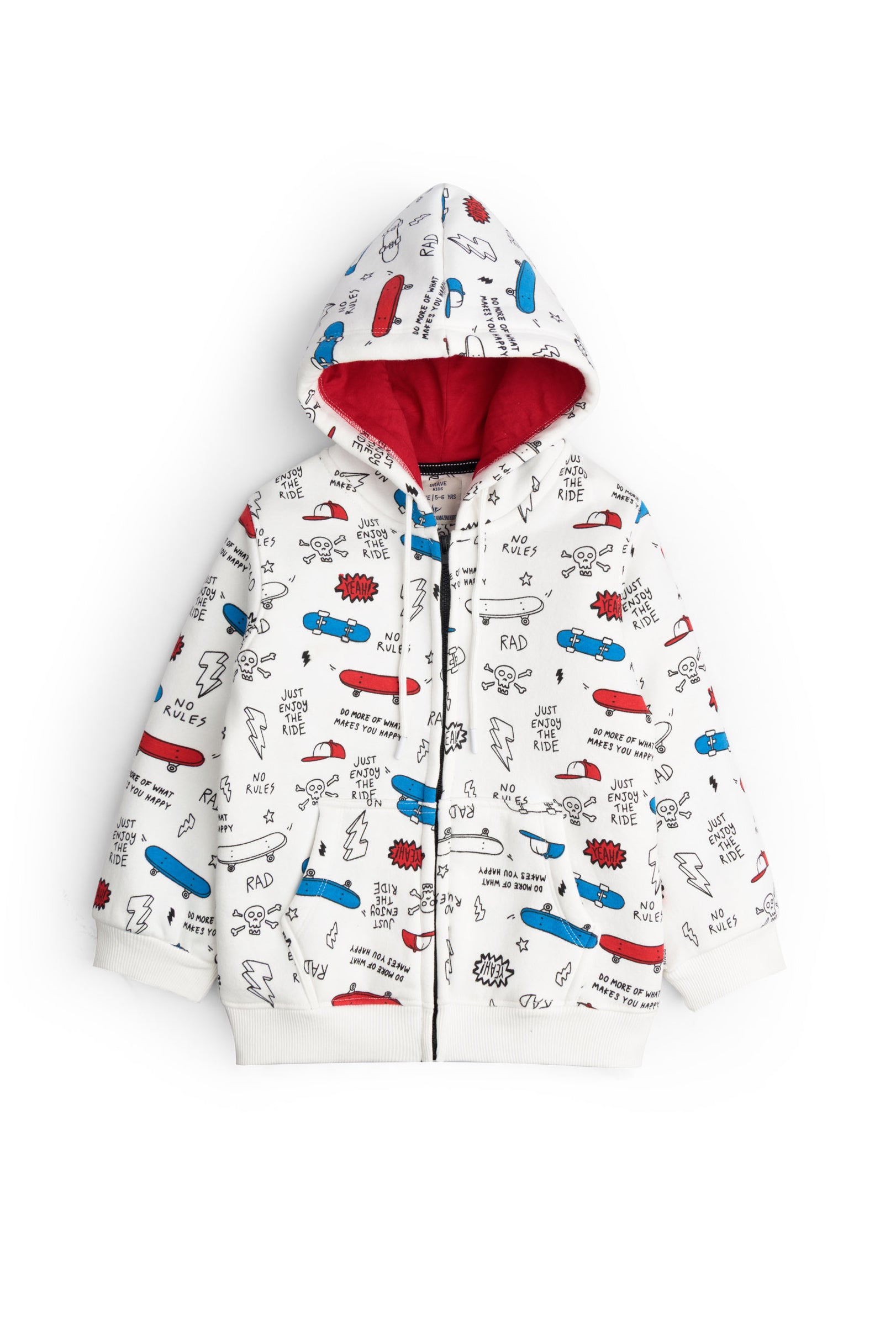 Skateboard Graphic Hoodie