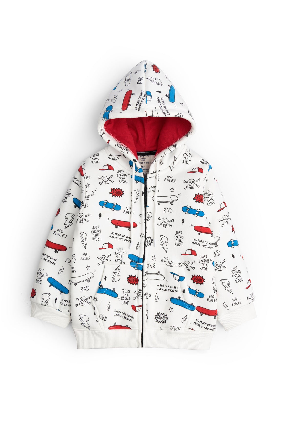 Skateboard Graphic Hoodie
