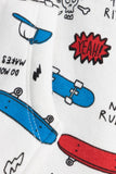 Skateboard Graphic Hoodie