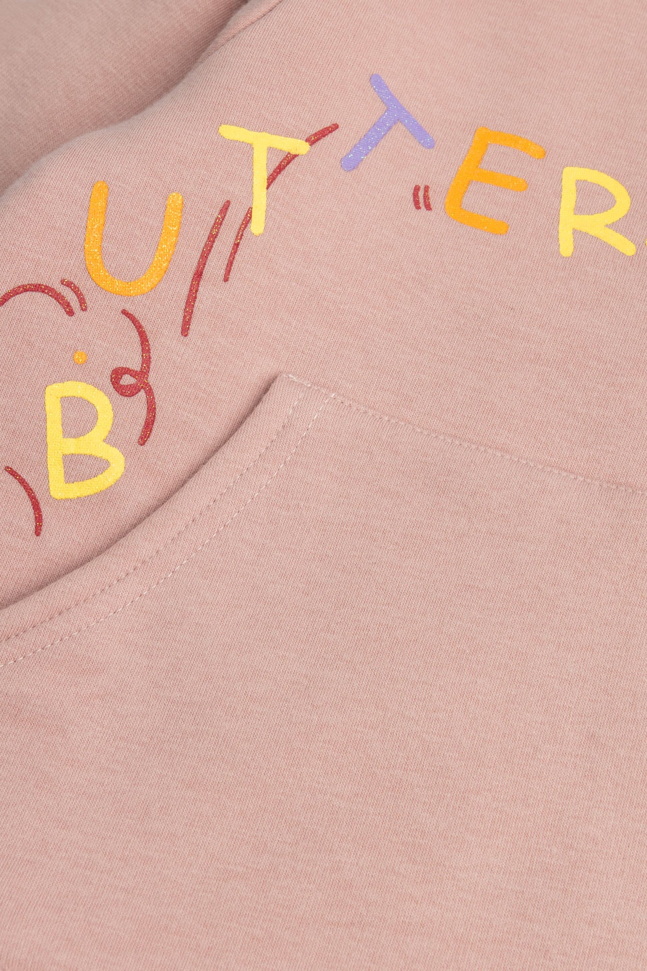 Pink Graphic Hoodie