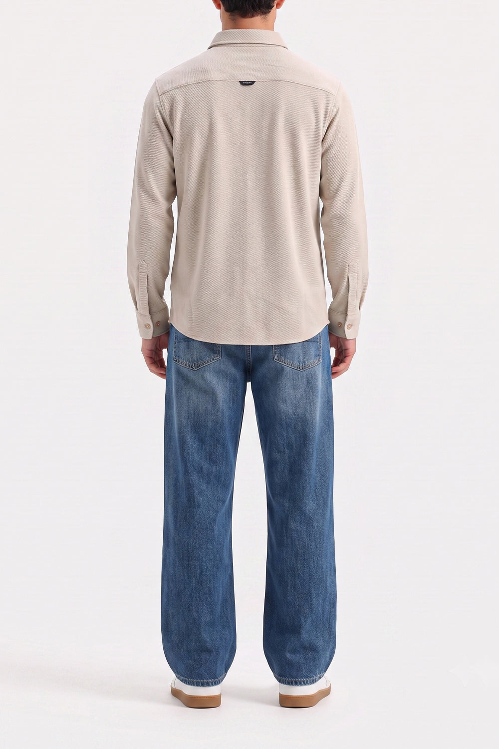 WAFFLE Knit Dress Shirt