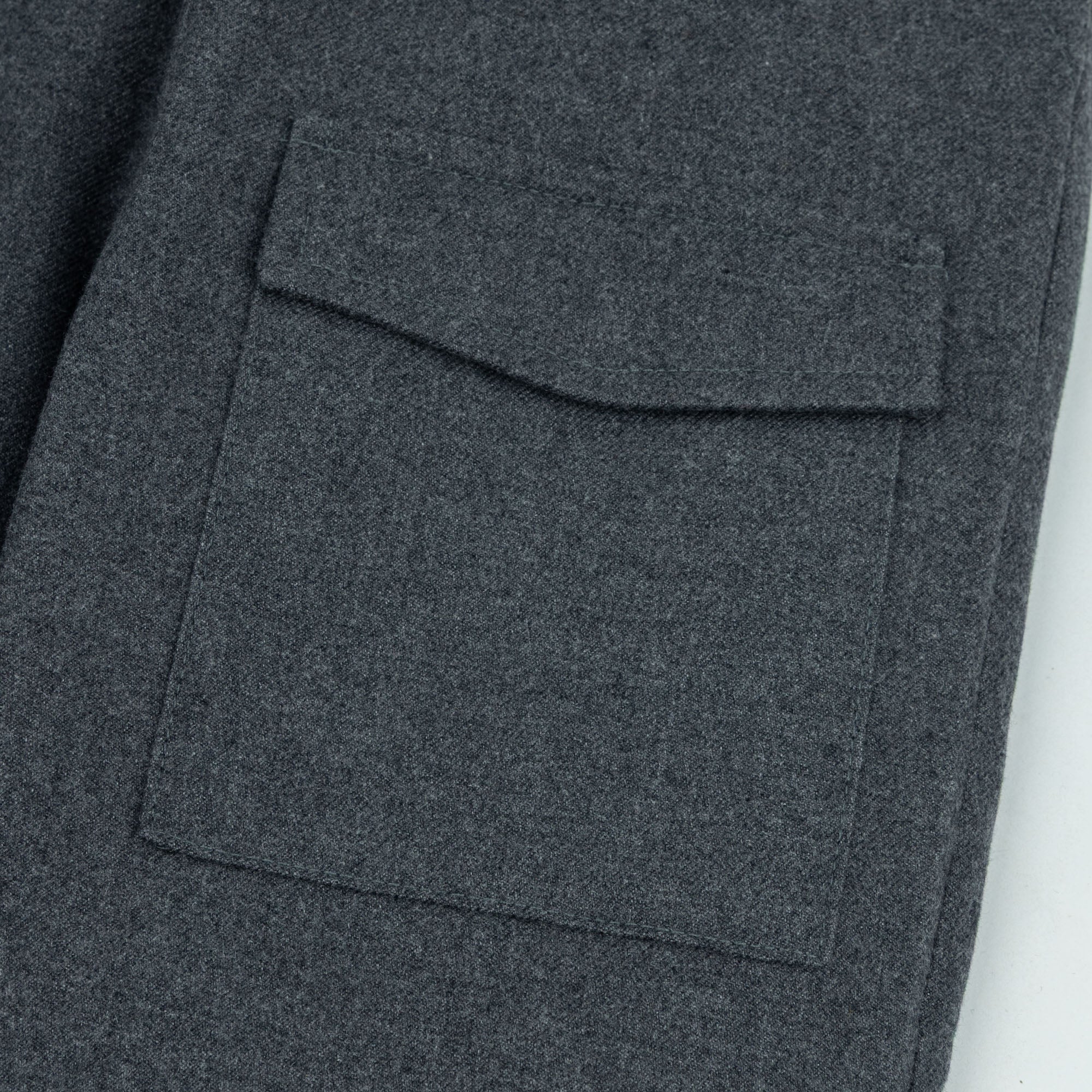 Wool-Blend Cargo Trousers