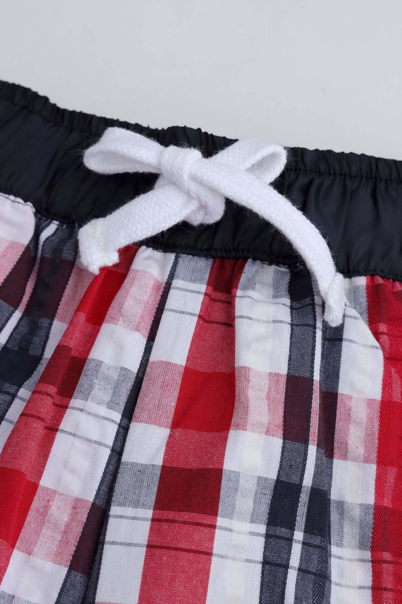 Boys Plaid Champions Shorts