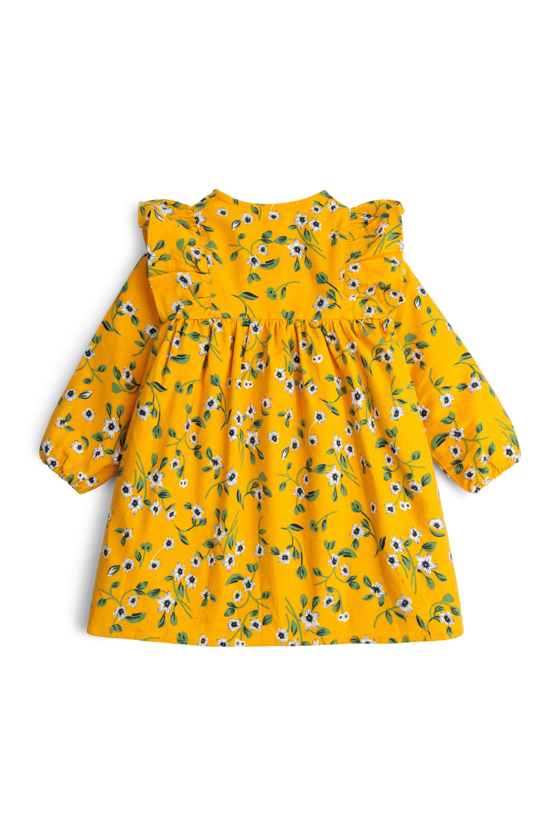 Corduroy Floral Dress