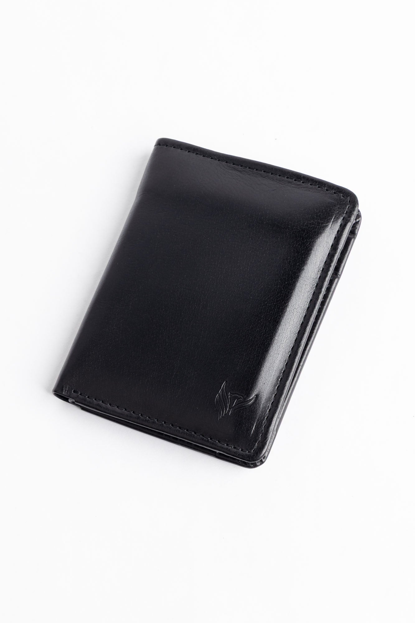 BRAVE Logo Embossed Bifold Wallet