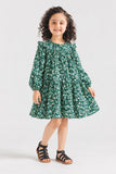 GIRLS PRINTED DRESS