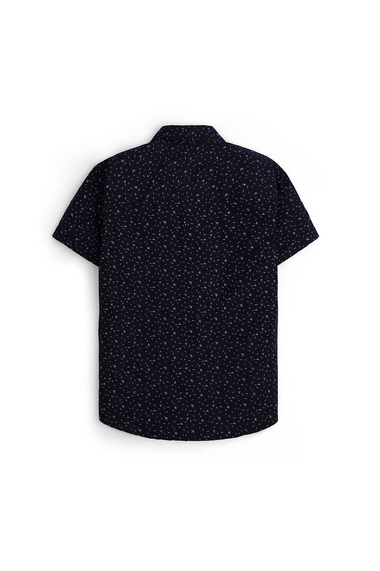 Boys' Micro-Print Casual Shirt