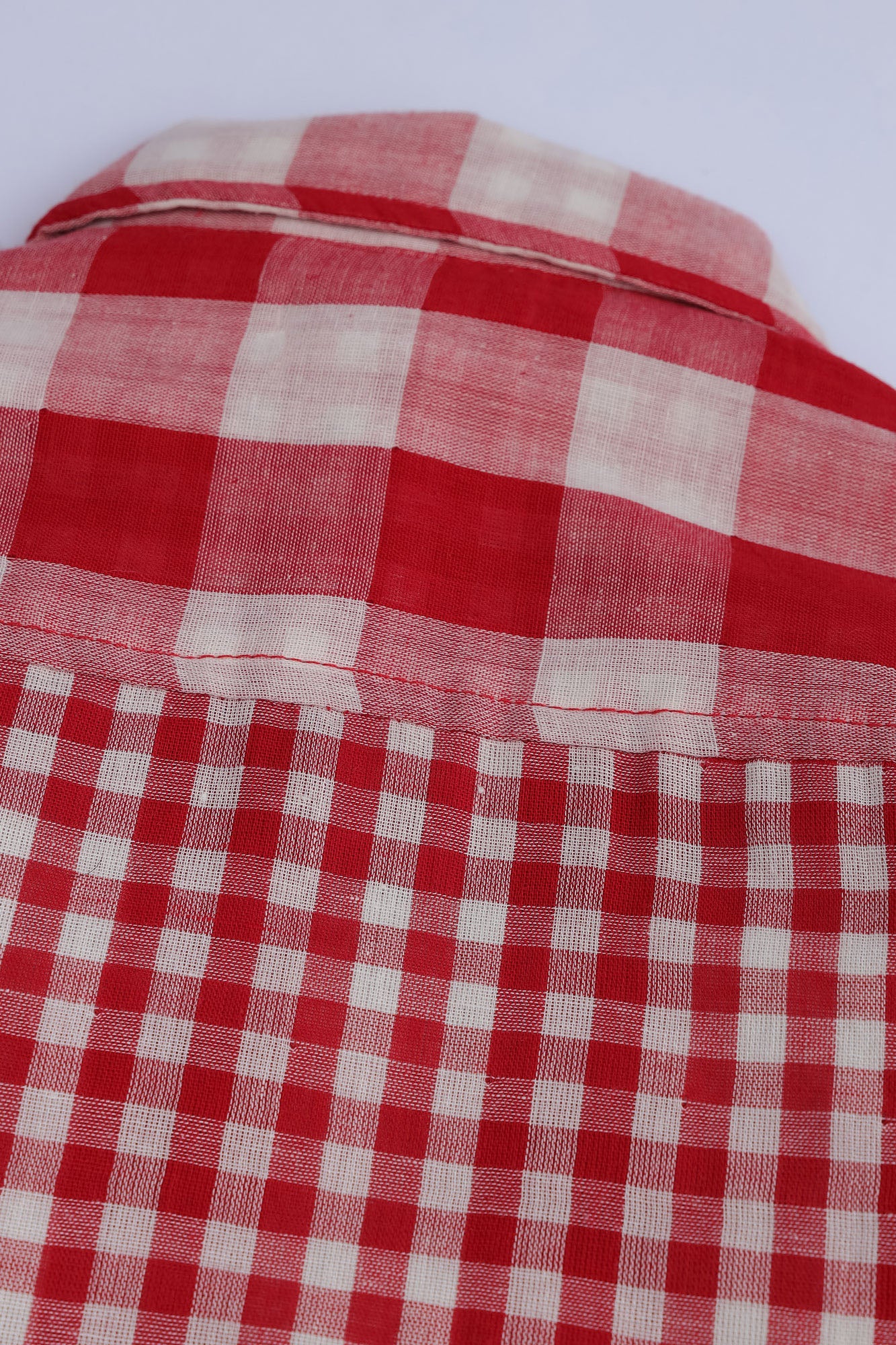Boys' Red Checkered  Shirt