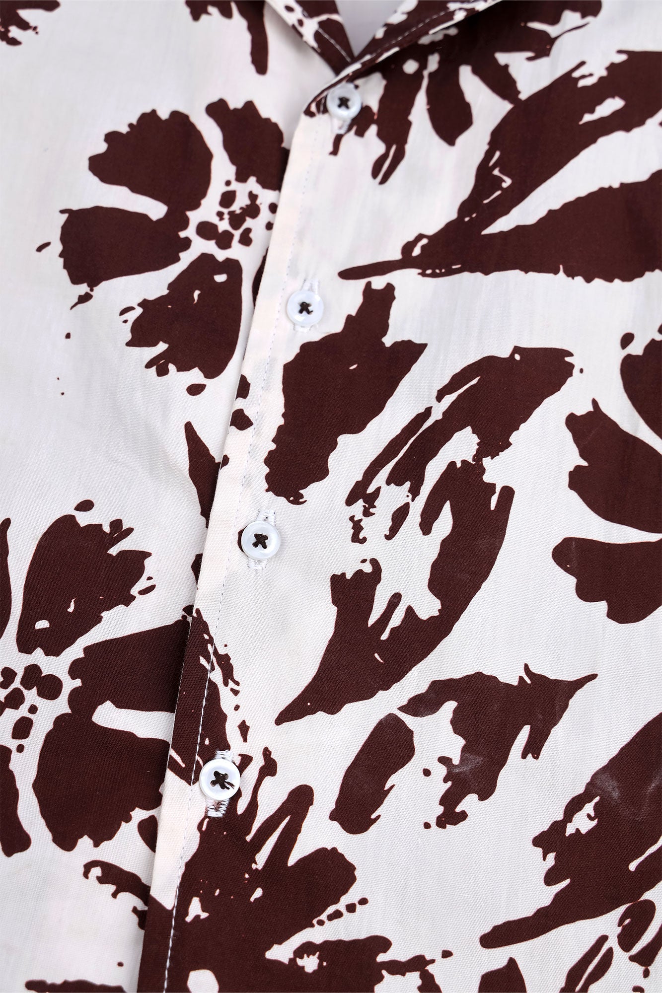 Boys' Bold Floral Abstract Shirt