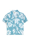 Boys' Pastel Floral Abstract Shirt