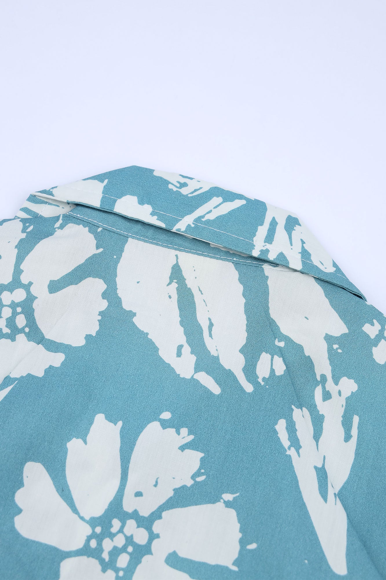 Boys' Pastel Floral Abstract Shirt